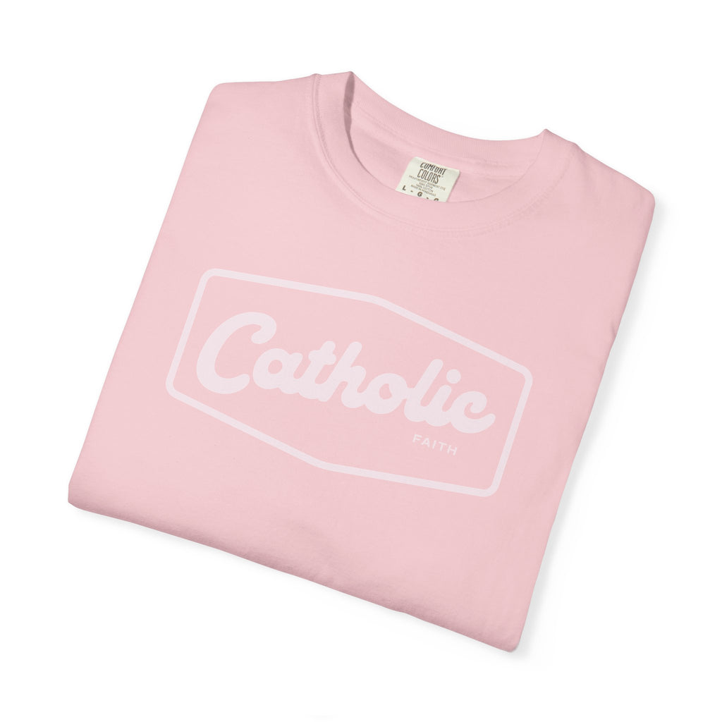 Premium Catholic Script Logo T-Shirt
