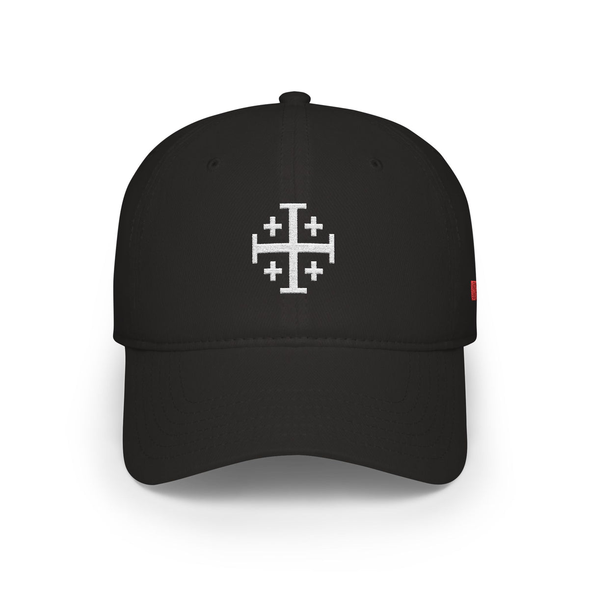 Jerusalem Cross Low Profile Baseball Cap (DARK)