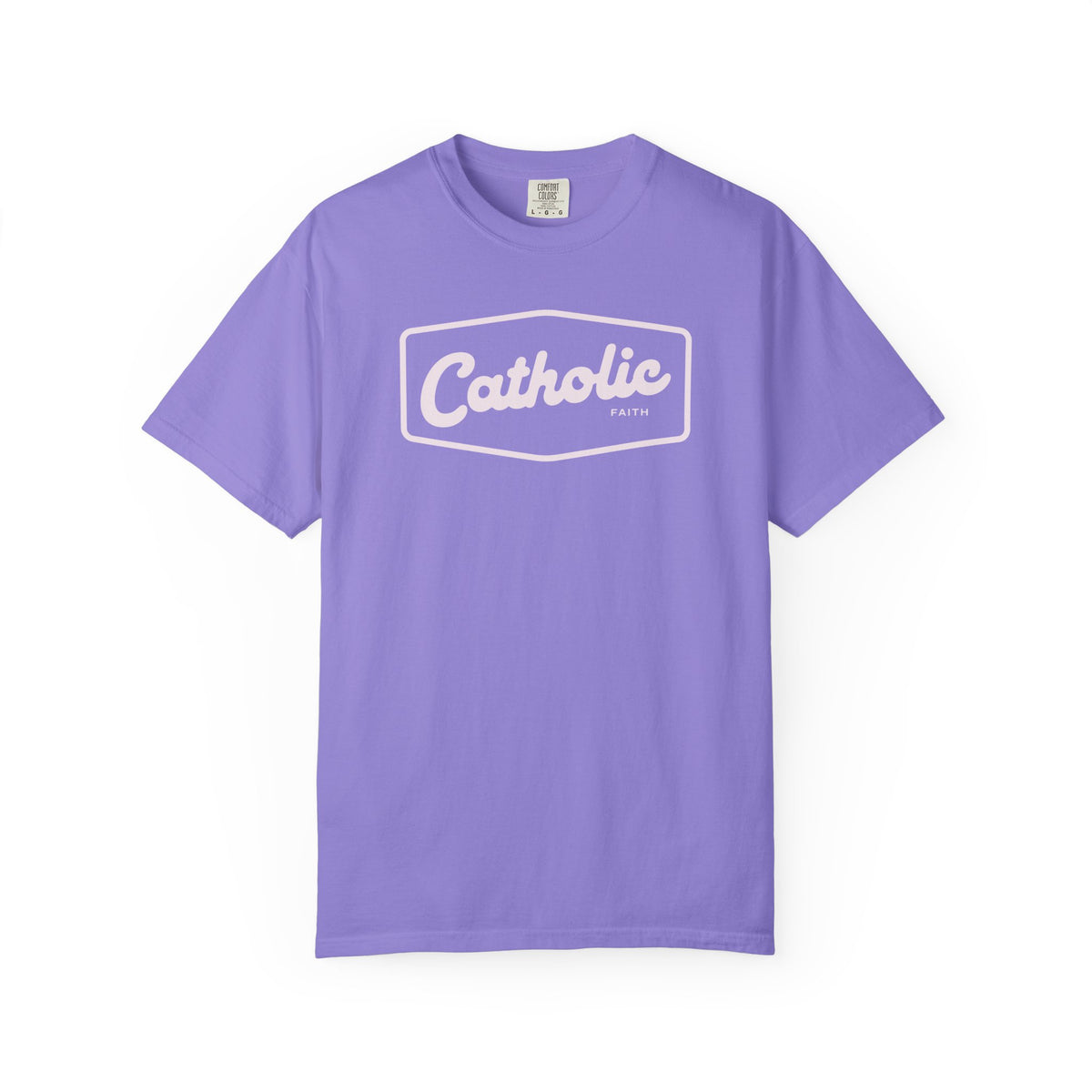 Premium Catholic Script Logo T-Shirt