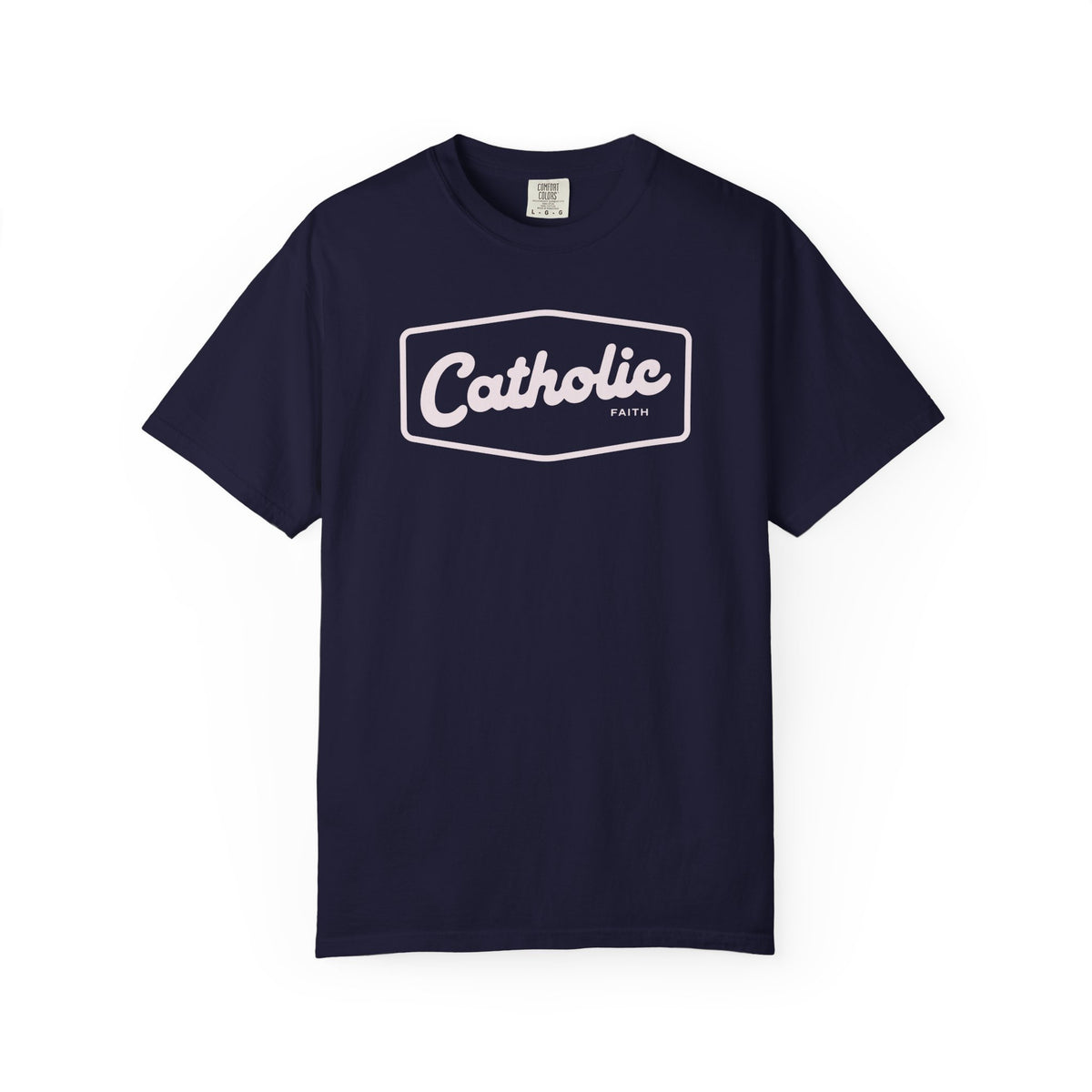 Premium Catholic Script Logo T-Shirt