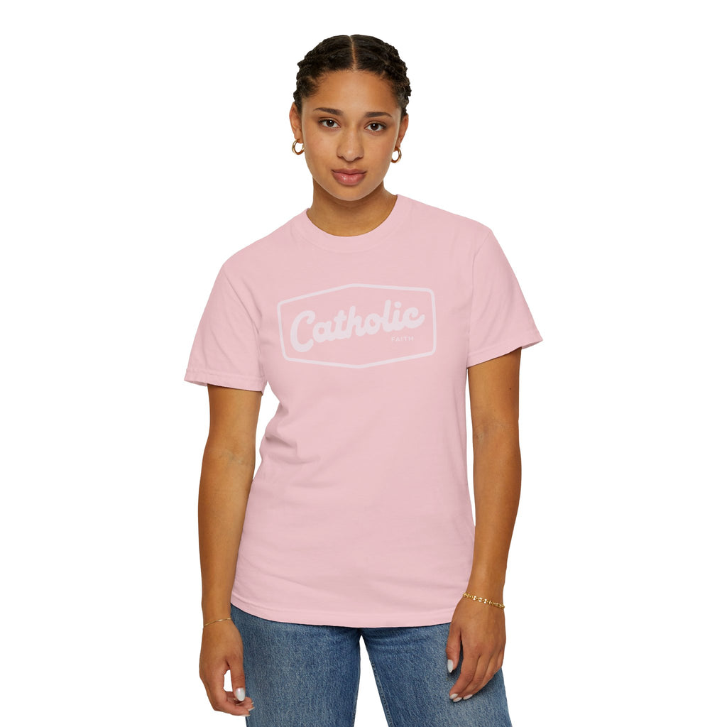 Premium Catholic Script Logo T-Shirt