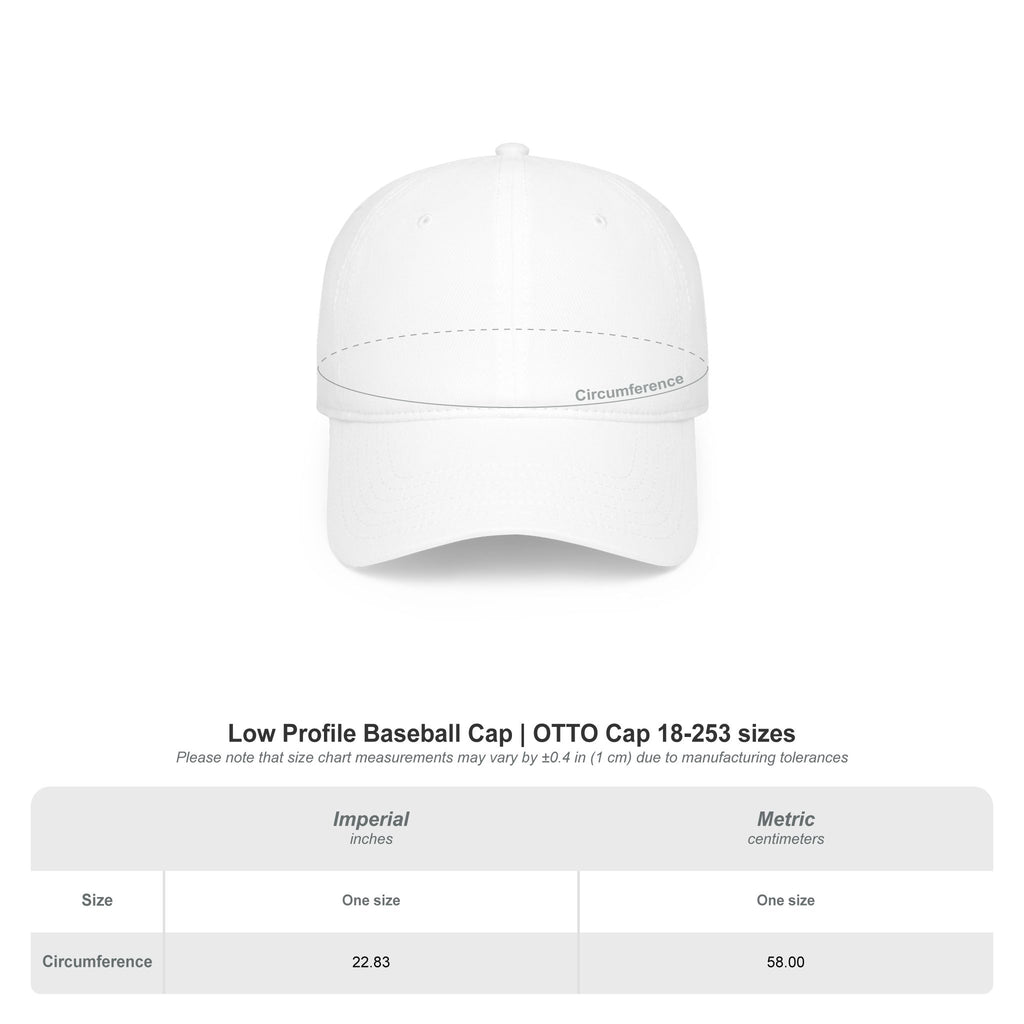 Jerusalem Cross Low Profile Baseball Cap (DARK)