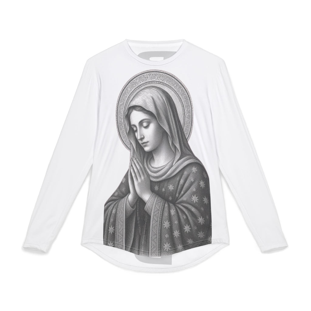 Men's Blessed Virgin Mary  Long Sleeve