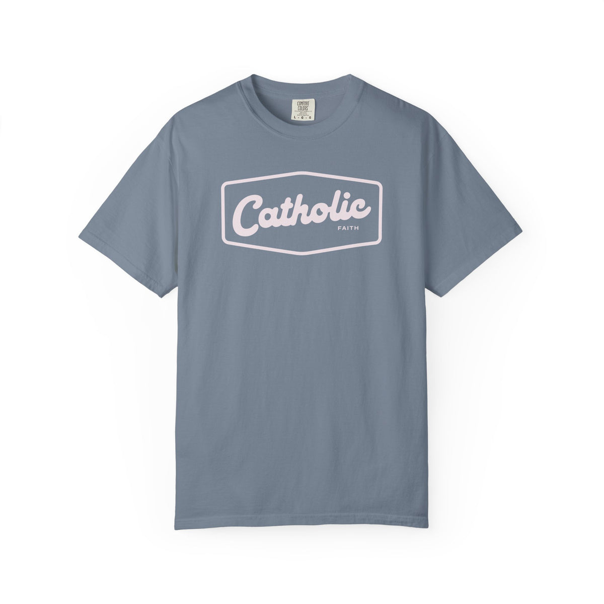 Premium Catholic Script Logo T-Shirt